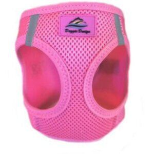 NWT DOGGIE DESIGN AMERICAN RIVER CHOKE FREE Dog HARNESS PINK 2XL